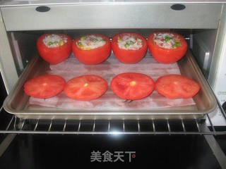 蕃茄米饭盅的做法步骤:7
