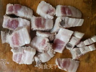 豆腐结红烧肉的做法步骤:2
