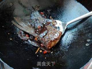 大头菜烧鱼尾的做法步骤:8