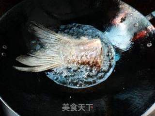 大头菜烧鱼尾的做法步骤:3