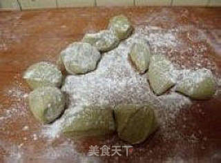 节日待客点心-----▷抹茶水煎包◁的做法步骤：5