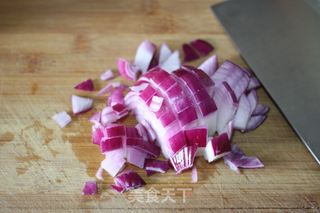 【茄汁虾仁蘑菇意面】的做法步骤：4