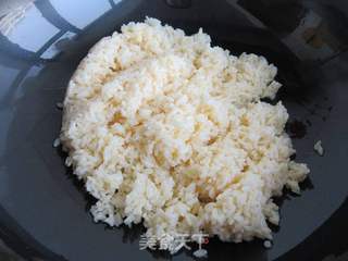 酱油蛋炒饭的做法步骤:6