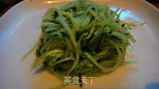 凉拌虫草花的做法步骤:4