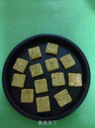 微波炉香酥杏仁饼干的做法步骤:11