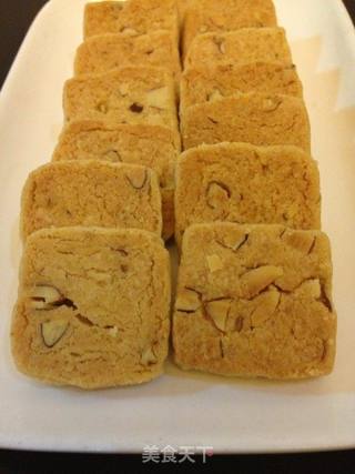 微波炉香酥杏仁饼干的做法步骤:13