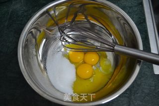 【芒果蓝莓卷】的做法步骤:2