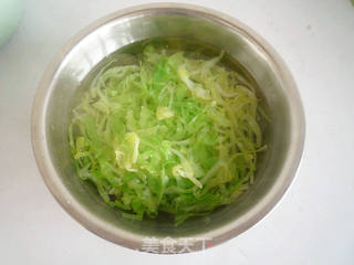 椒油炝圆白菜的做法步骤:6