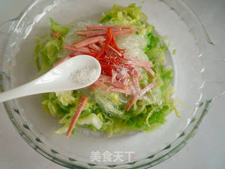 椒油炝圆白菜的做法步骤:10