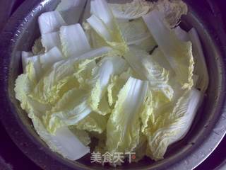 蒜茸粉丝蒸白菜的做法步骤：2