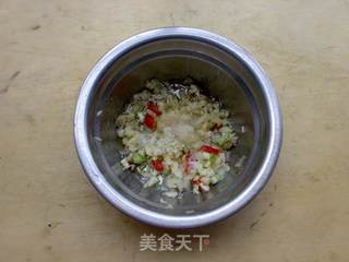 蒜茸粉丝蒸白菜的做法步骤:4