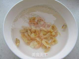 虾米煮菜心的做法步骤:3