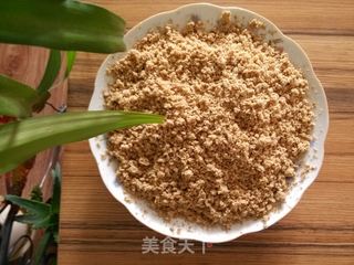 豆渣素肉松的做法步骤:5