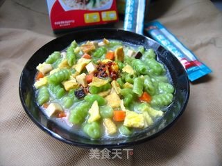 【史云生浓醇高汤试用报告】韭菜的别样风情——浓香韭菜麻食的做法步骤：16