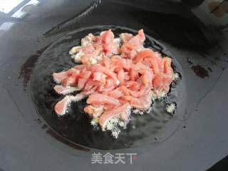 毛芹木耳肉打卤面的做法步骤:6