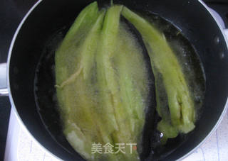 蒜香酱茄子的做法步骤:4