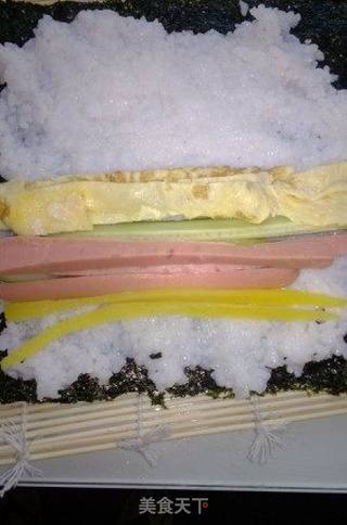 寿司的做法步骤:8