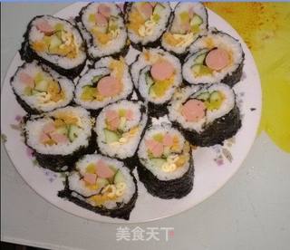寿司的做法步骤:11