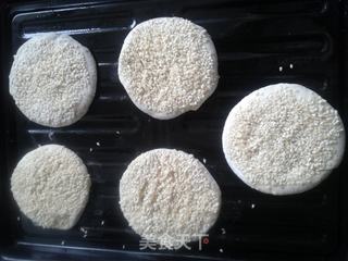 麻酱烧饼的做法步骤:16
