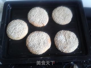 麻酱烧饼的做法步骤:17