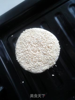 麻酱烧饼的做法步骤:15
