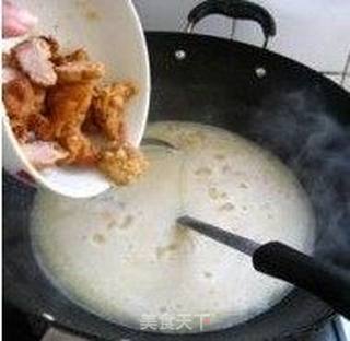 ”清新醇厚,好吃到掉渣“------〖耙豌豆and芋儿烩酥肉〗的做法步骤:6