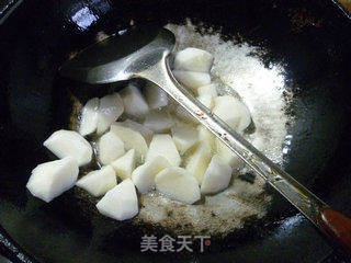 蚕豆炒山药的做法步骤：6