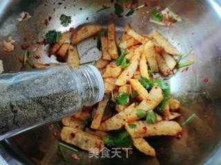 香辣土豆条的做法步骤：7