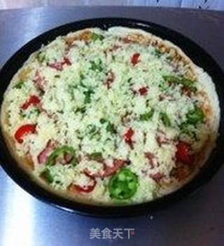 西式大餐~-----〖田园蔬菜披萨〗的做法步骤:11