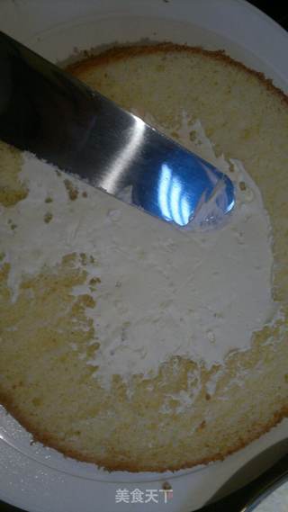 奶油蛋糕的做法步骤:21