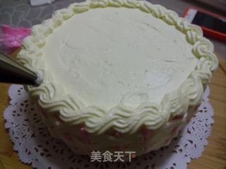 最美樱桃季——樱桃奶油蛋糕的做法步骤:25
