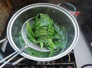 蚝油菠菜粉丝的做法步骤:3