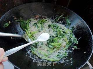 蚝油菠菜粉丝的做法步骤:8