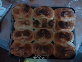 奶酥圈面包的做法步骤:12