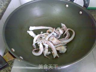 炝爆双鲜的做法步骤:4