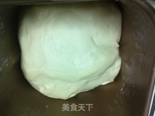 火腿蔬菜披萨的做法步骤:6