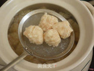 虾仁豆腐丸子的做法步骤:10