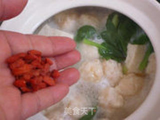 虾仁豆腐丸子的做法步骤:12