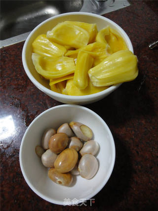 烤菠萝蜜的做法步骤:2