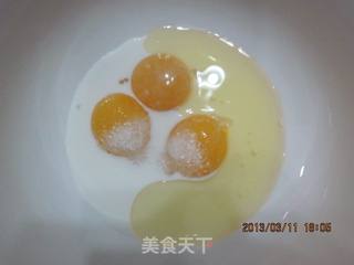 6寸原味戚风蛋糕的做法步骤：1