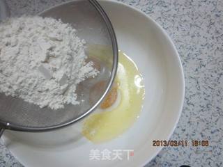 6寸原味戚风蛋糕的做法步骤：2