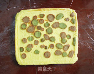 波点蛋糕卷的做法步骤:10
