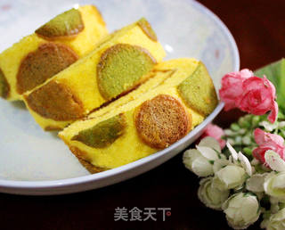 波点蛋糕卷的做法步骤:15