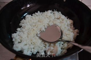 【什锦咸菜炒饭】的做法步骤:5
