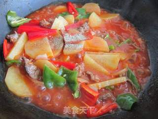 哈萨克土豆片的做法步骤:12
