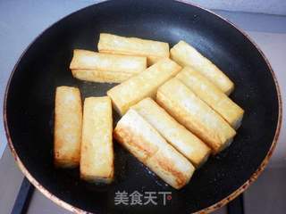 浇汁豆腐的做法步骤:4