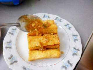 浇汁豆腐的做法步骤:10