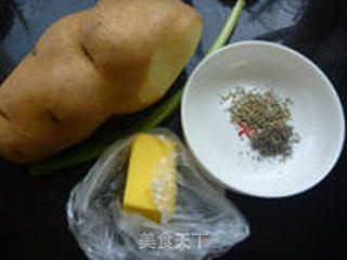 黄油土豆片的做法步骤：1