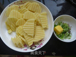 黄油土豆片的做法步骤：2