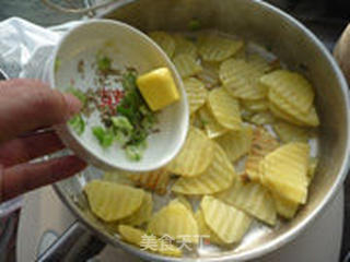黄油土豆片的做法步骤：6